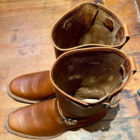 Wesco Boss Engineer Boot in Seidel British Tan Domain