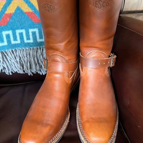 Wesco Boss Engineer Boot in Seidel British Tan Domain