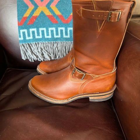 Wesco Boss Engineer Boot in Seidel British Tan Domain
