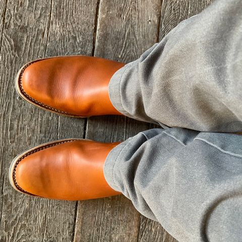 Wesco Boss Engineer Boot in Seidel British Tan Domain