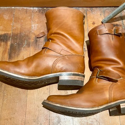 Wesco Boss Engineer Boot in Seidel British Tan Domain