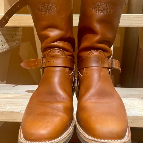 Wesco Boss Engineer Boot in Seidel British Tan Domain