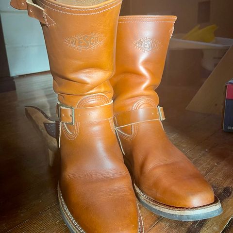 Wesco Boss Engineer Boot in Seidel British Tan Domain