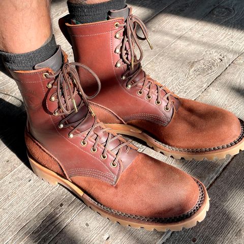 JK Boots O.T. in Seidel Redwood Oil Tan Roughout