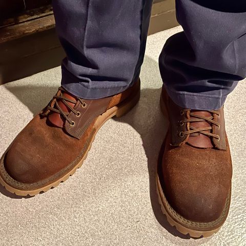 JK Boots O.T. in Seidel Redwood Oil Tan Roughout