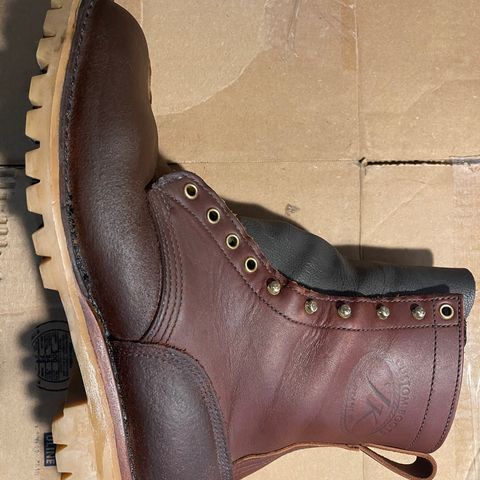 JK Boots O.T. in Seidel Redwood Oil Tan Roughout