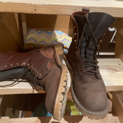 JK Boots O.T. in Seidel Redwood Oil Tan Roughout