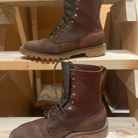 JK Boots O.T. in Seidel Redwood Oil Tan Roughout