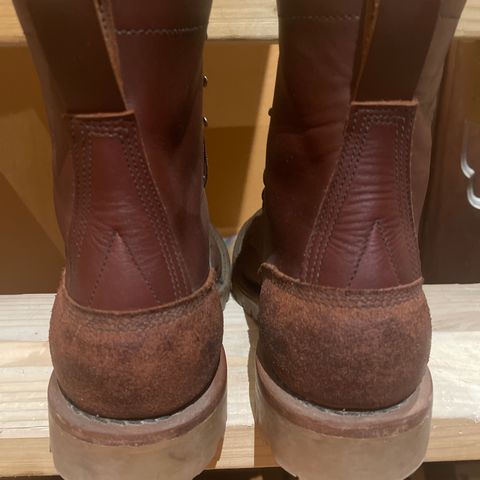 JK Boots O.T. in Seidel Redwood Oil Tan Roughout