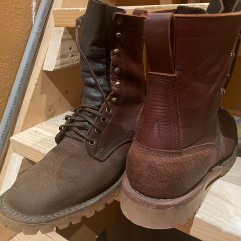 JK Boots O.T. in Seidel Redwood Oil Tan Roughout
