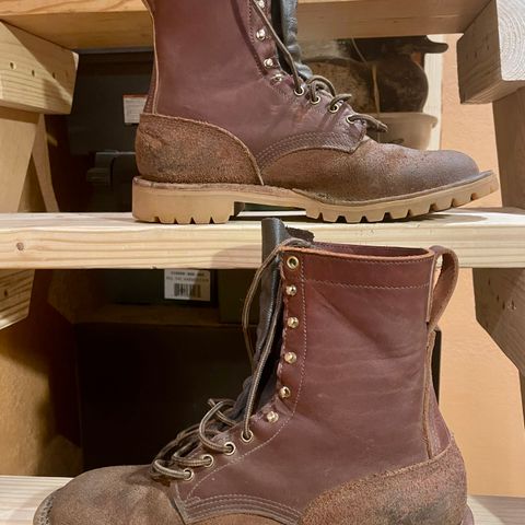 JK Boots O.T. in Seidel Redwood Oil Tan Roughout
