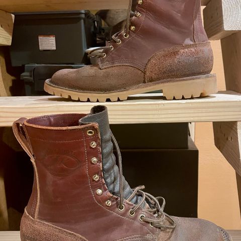 JK Boots O.T. in Seidel Redwood Oil Tan Roughout