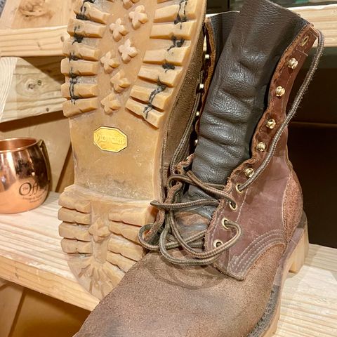 JK Boots O.T. in Seidel Redwood Oil Tan Roughout
