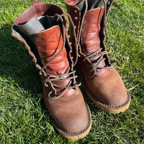 JK Boots O.T. in Seidel Redwood Oil Tan Roughout