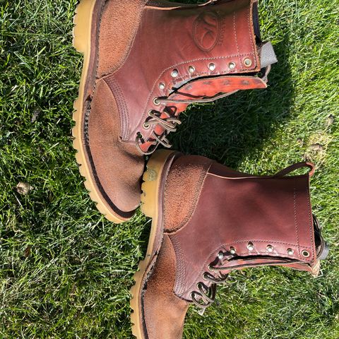 JK Boots O.T. in Seidel Redwood Oil Tan Roughout