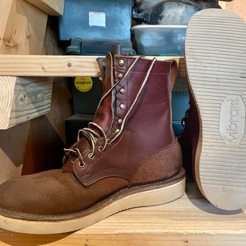 JK Boots O.T. in Seidel Redwood Oil Tan Roughout