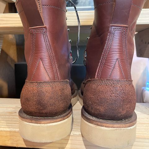 JK Boots O.T. in Seidel Redwood Oil Tan Roughout