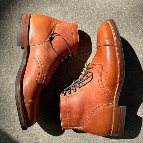 Viberg Service Boot BCT in Horween Natural Dublin