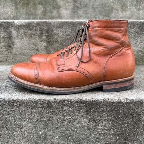 View photo of Viberg Service Boot BCT in Horween Natural Dublin