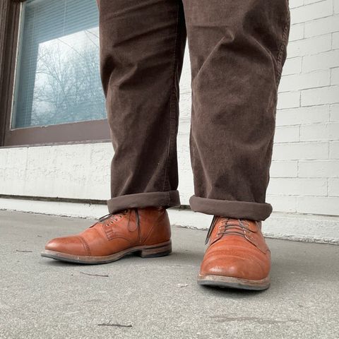 View photo of Viberg Service Boot BCT in Horween Natural Dublin