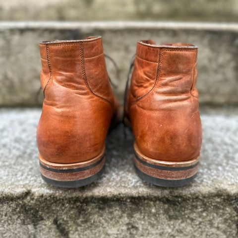 View photo of Viberg Service Boot BCT in Horween Natural Dublin