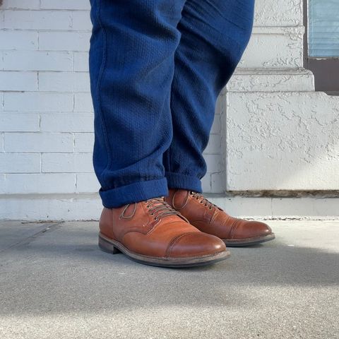 View photo of Viberg Service Boot BCT in Horween Natural Dublin