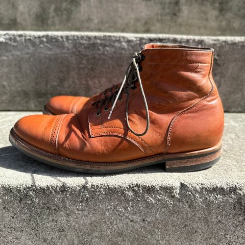 View photo of Viberg Service Boot BCT in Horween Natural Dublin