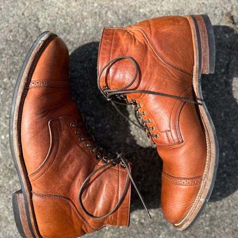 View photo of Viberg Service Boot BCT in Horween Natural Dublin