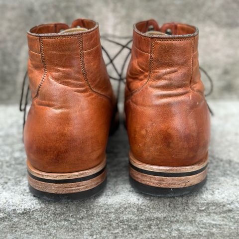 View photo of Viberg Service Boot BCT in Horween Natural Dublin