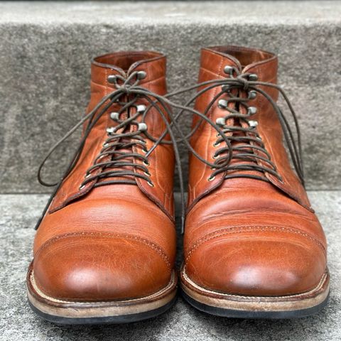 View photo of Viberg Service Boot BCT in Horween Natural Dublin