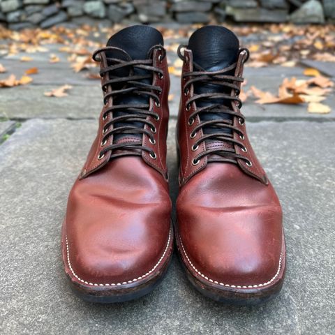 NF Bootmaker Milton Boot in Horween Tan Workshoe Butt