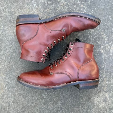 NF Bootmaker Milton Boot in Horween Tan Workshoe Butt