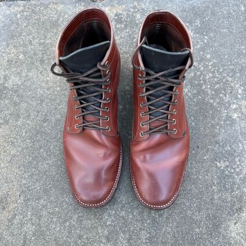NF Bootmaker Milton Boot in Horween Tan Workshoe Butt