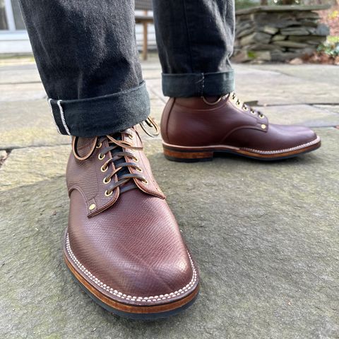 NF Bootmaker Milton Boot in Horween Tan Workshoe Butt