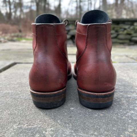 NF Bootmaker Milton Boot in Horween Tan Workshoe Butt