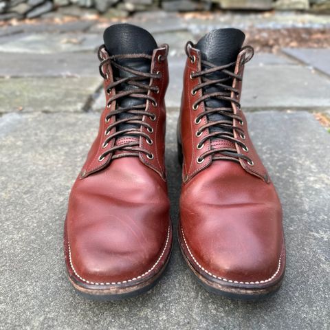 NF Bootmaker Milton Boot in Horween Tan Workshoe Butt