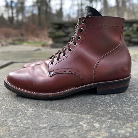 NF Bootmaker Milton Boot in Horween Tan Workshoe Butt