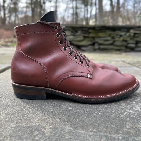 View photo of NF Bootmaker Milton Boot in Horween Tan Workshoe Butt