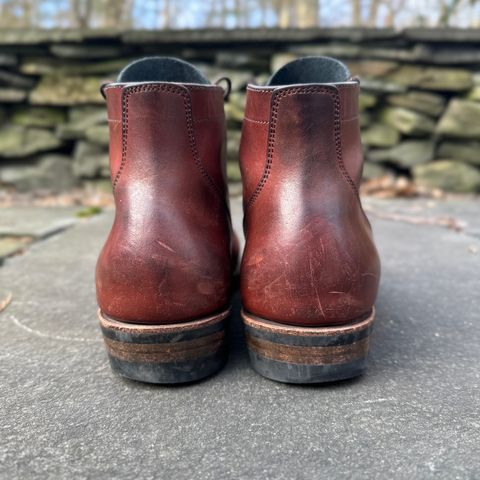 View photo of NF Bootmaker Milton Boot in Horween Tan Workshoe Butt