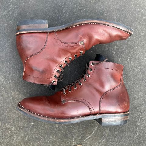 View photo of NF Bootmaker Milton Boot in Horween Tan Workshoe Butt