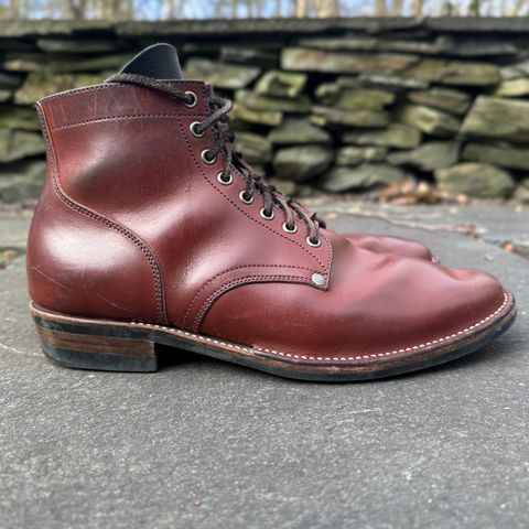 Search result thumbnail of NF Bootmaker Milton Boot in Horween Tan Workshoe Butt