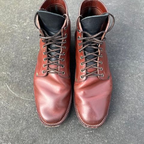 View photo of NF Bootmaker Milton Boot in Horween Tan Workshoe Butt