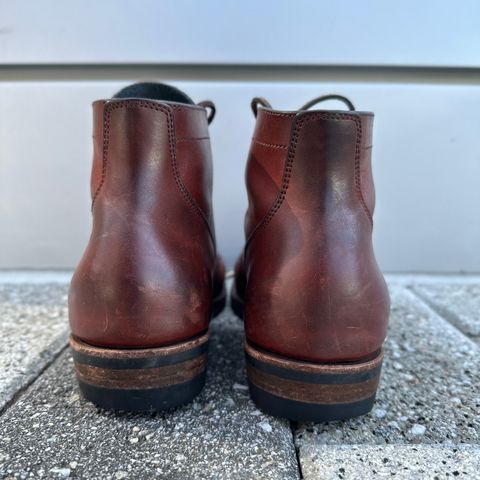 View photo of NF Bootmaker Milton Boot in Horween Tan Workshoe Butt