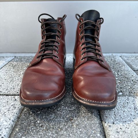 View photo of NF Bootmaker Milton Boot in Horween Tan Workshoe Butt