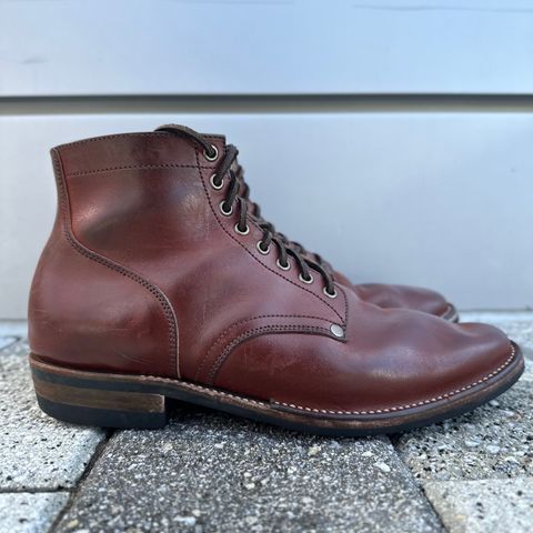 View photo of NF Bootmaker Milton Boot in Horween Tan Workshoe Butt