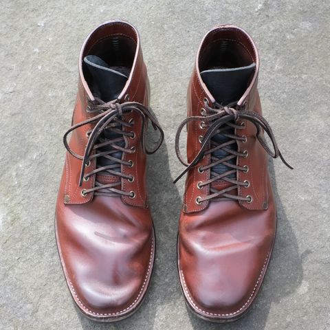 View photo of NF Bootmaker Milton Boot in Horween Tan Workshoe Butt