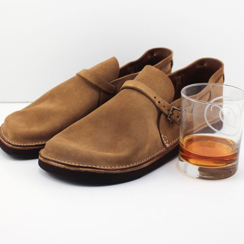 Oak Street Bootmakers Country Loafer in Horween Natural Chromexcel Roughout