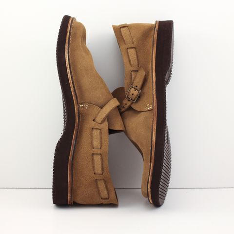 Oak Street Bootmakers Country Loafer in Horween Natural Chromexcel Roughout