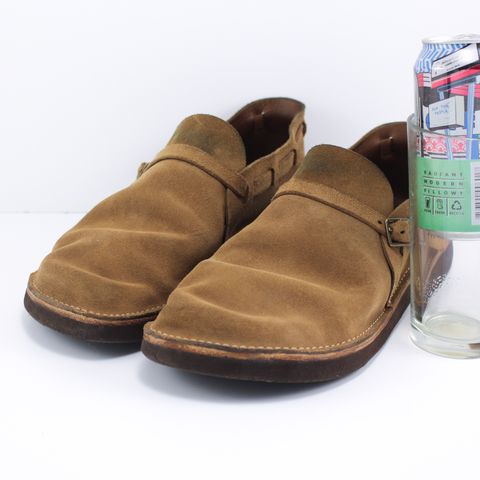 Oak Street Bootmakers Country Loafer in Horween Natural Chromexcel Roughout