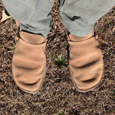 Oak Street Bootmakers Country Loafer in Horween Natural Chromexcel Roughout